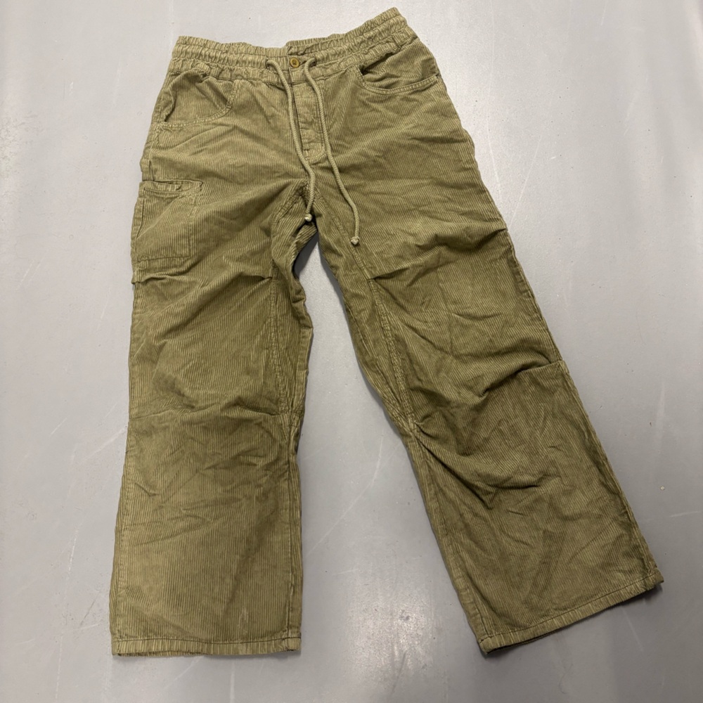 We The Free Olive Green Wide Leg Pants
